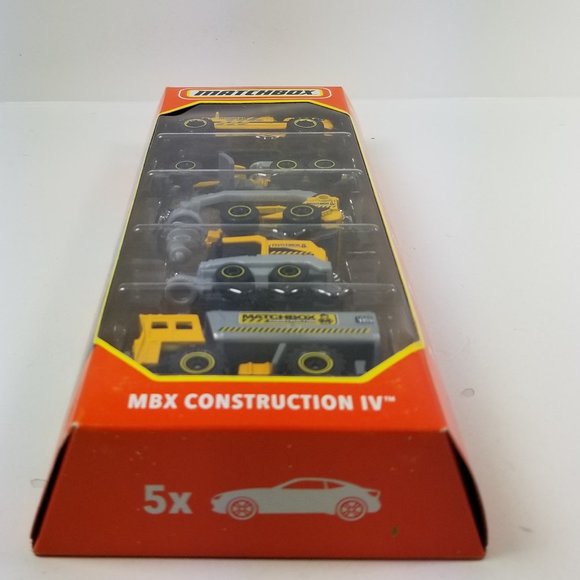 Match Box set of 5 Metal Construction IV trucks 70 the Anniversarie - Picture 9 of 11